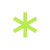 asterisco icono